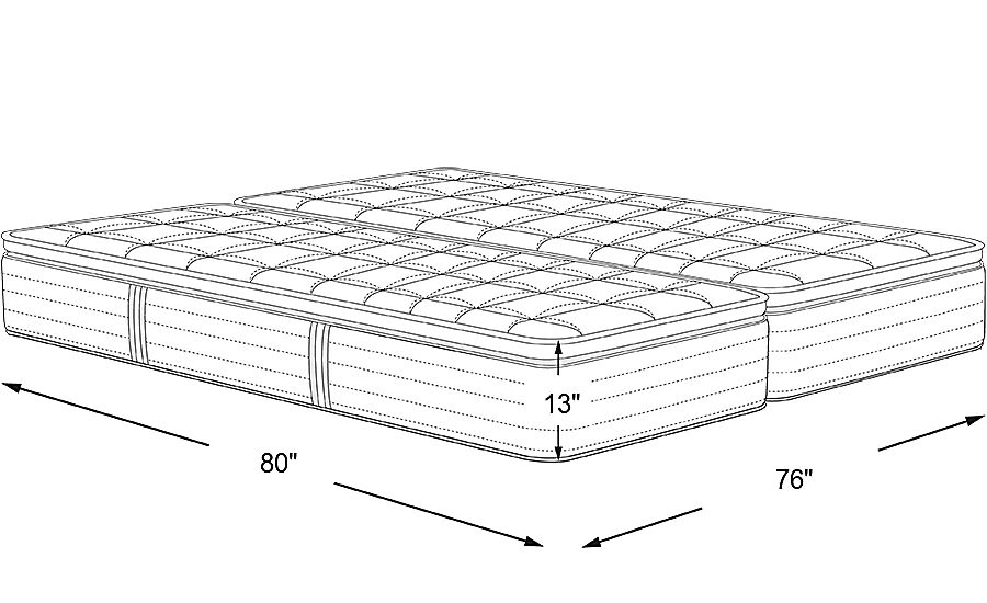 Purple Restore Premier Firm Split King Mattress (2 TWXL)
