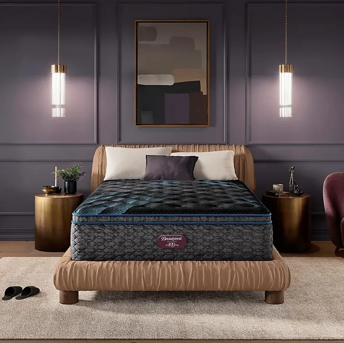 Beautyrest World Class Level Four Plush Pillow Top Twin XL Mattress