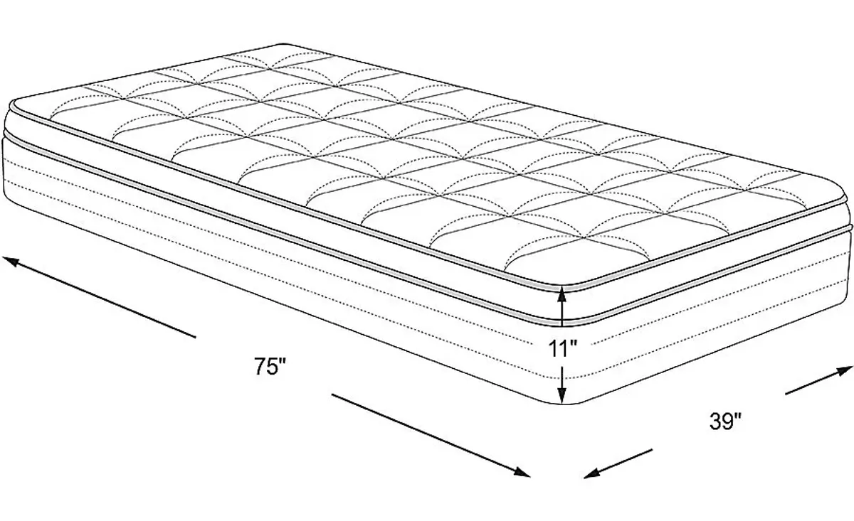Sealy Posturepedic Cotinga Twin Mattress