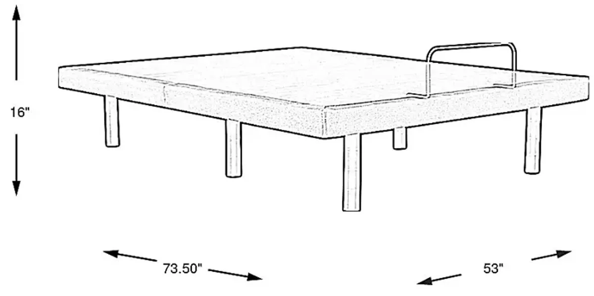 Serta Motion Essentials VI Full Adjustable Base