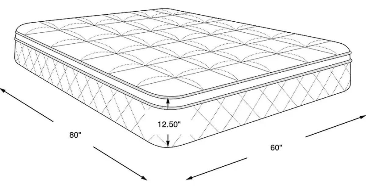 iComfort Q10 Medium Hybrid Queen Mattress