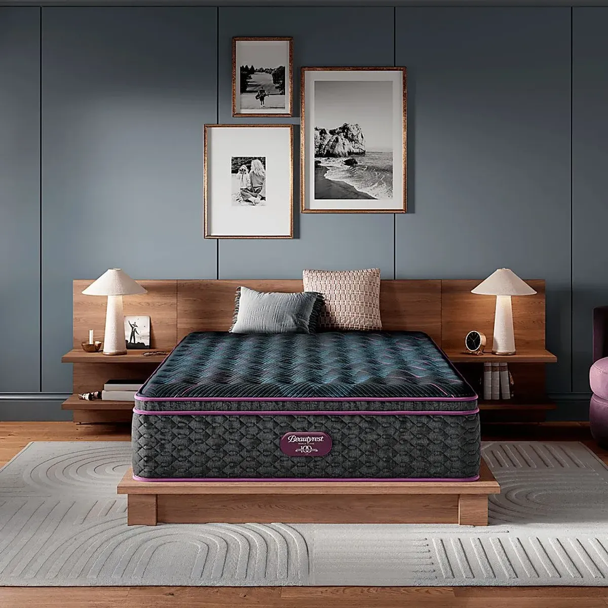 Beautyrest World Class Level Three Medium Pillow Top Queen Mattress
