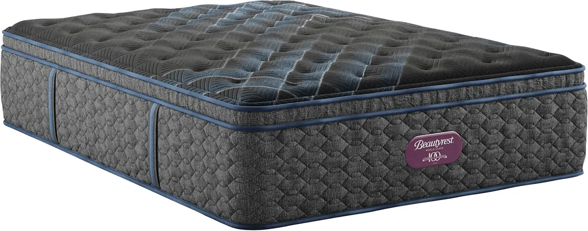 Beautyrest World Class Level Four Plush Pillow Top Queen Mattress