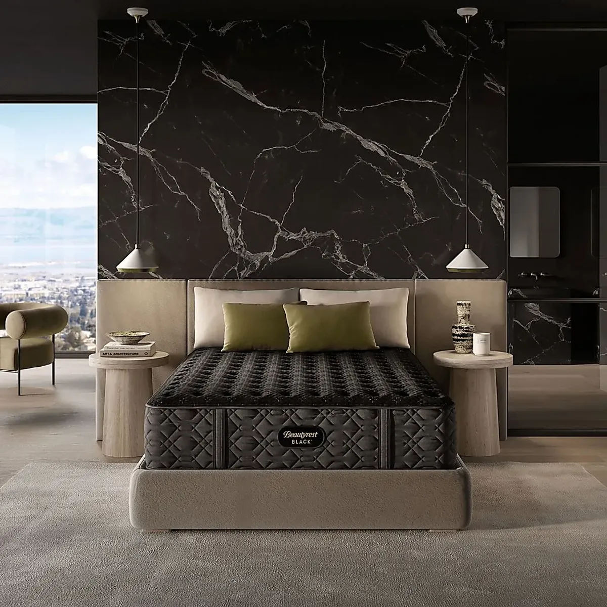 Beautyrest Black Series Three Firm Queen Mattress