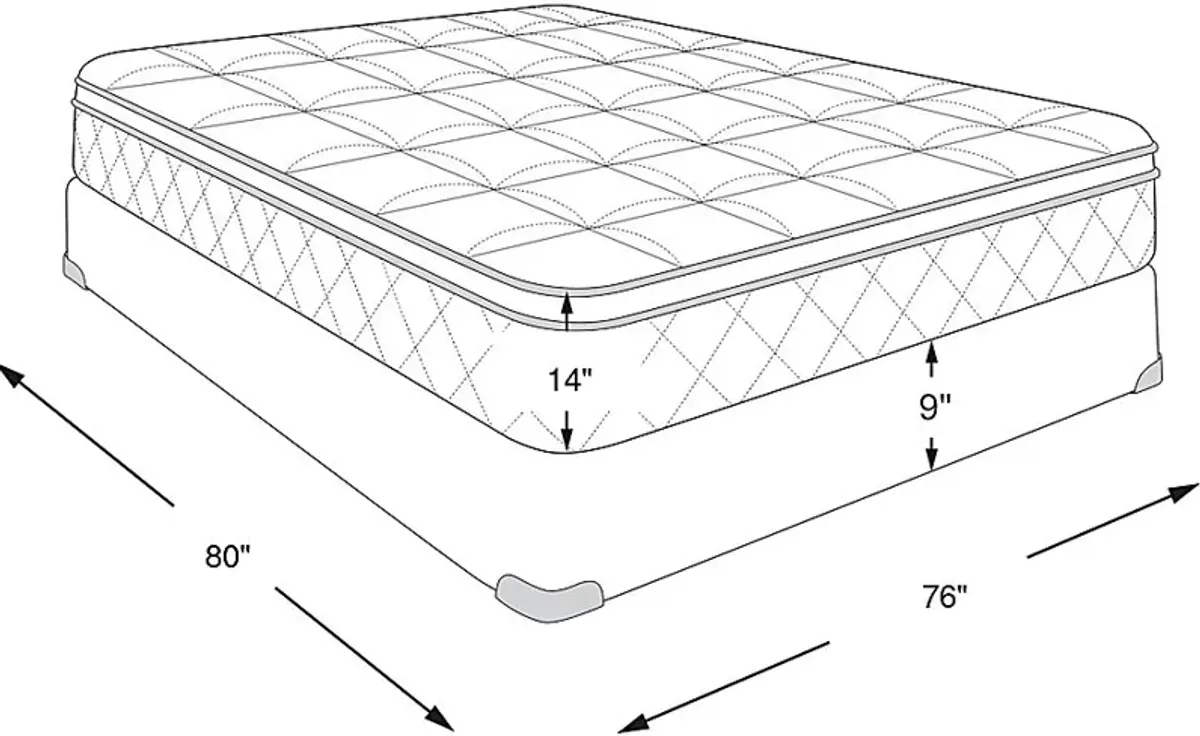 Serta Luxe Edition Adria Coast King High Profile Mattress Set