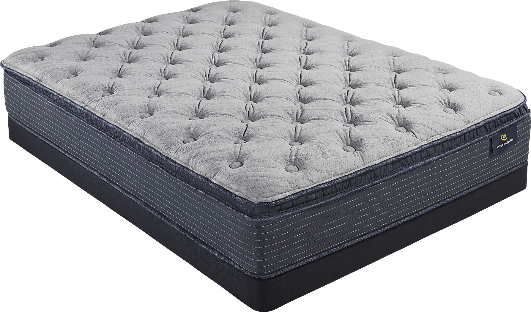 Serta Luxe Edition Adria Coast Queen Low Profile Mattress Set