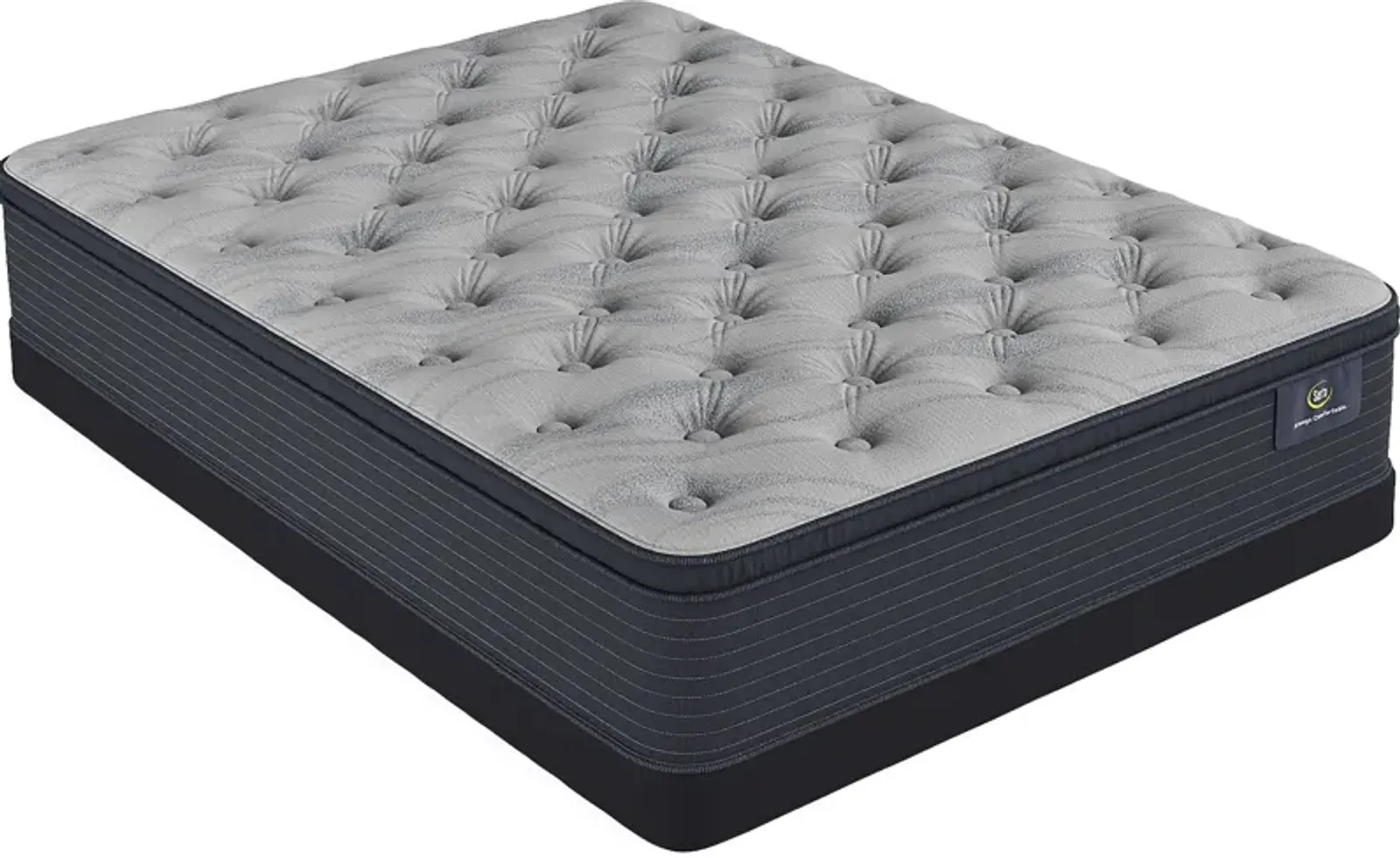 Serta Luxe Edition Adria Coast Queen Low Profile Mattress Set