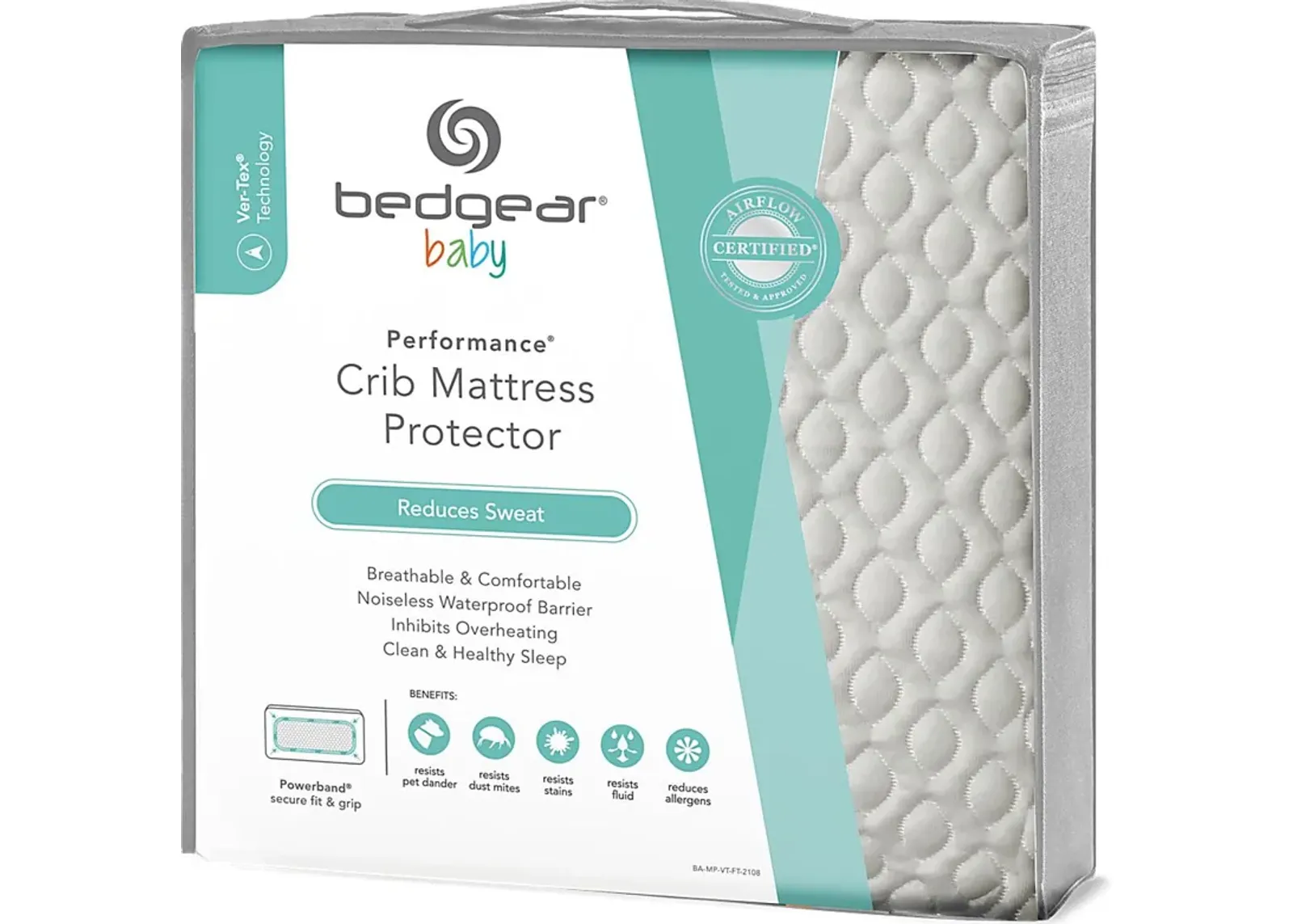 Bedgear Ver-Tex Crib Protector