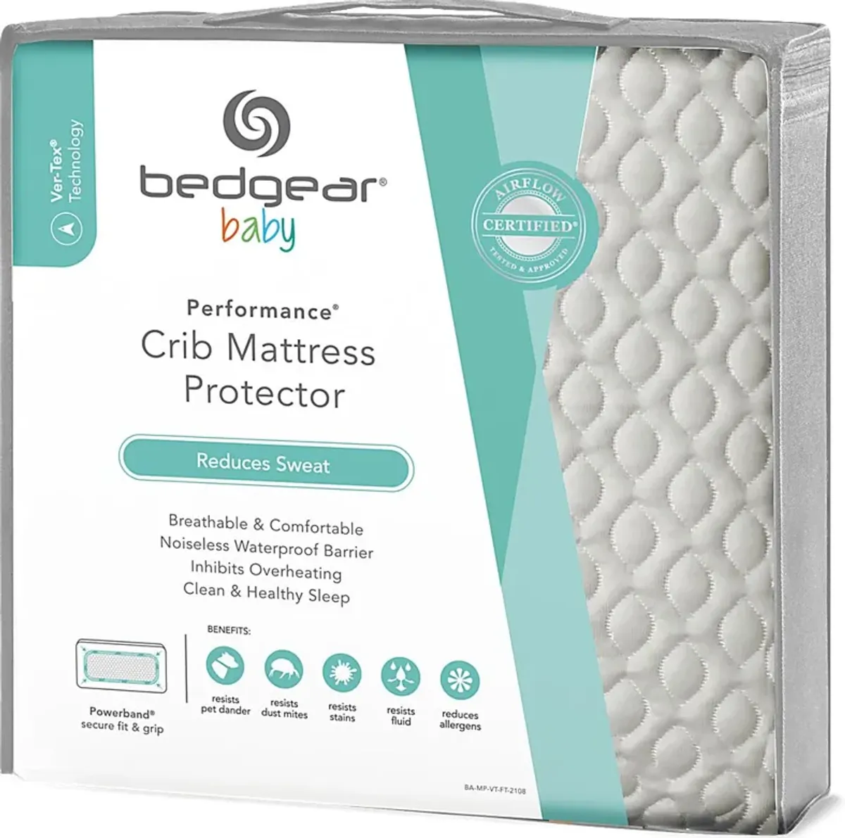 Bedgear Ver-Tex Crib Protector