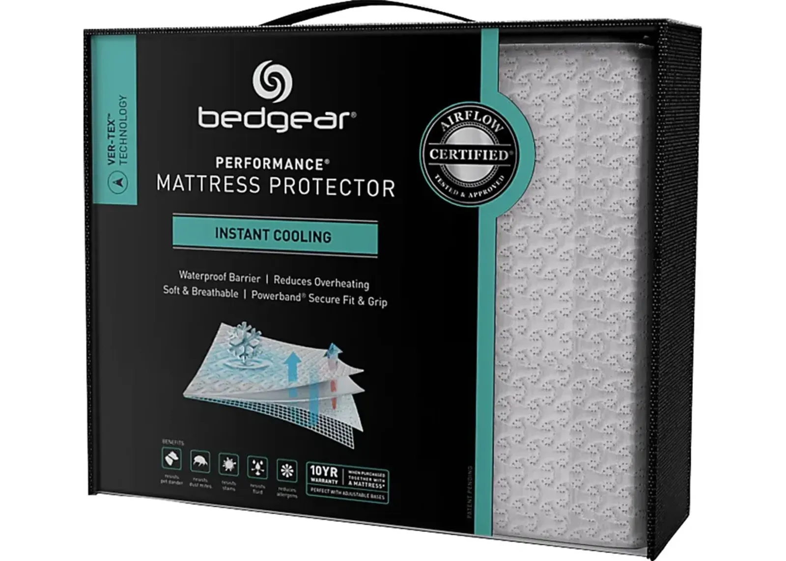 Bedgear Ver-Tex Full Mattress Protector