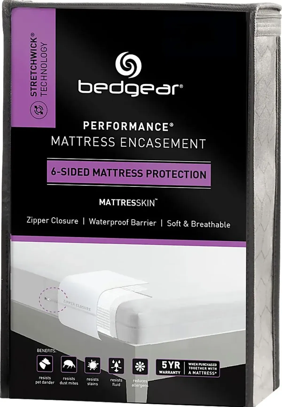 Bedgear MattresSkin Twin Mattress Encasement