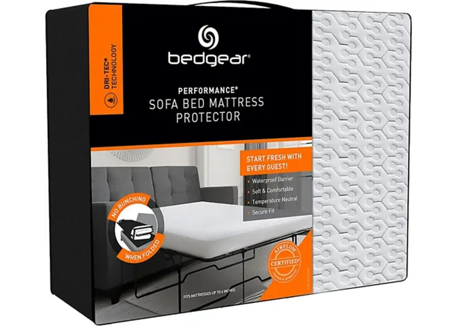 Bedgear Dri-Tec Performance Queen Sleeper Mattress Protector