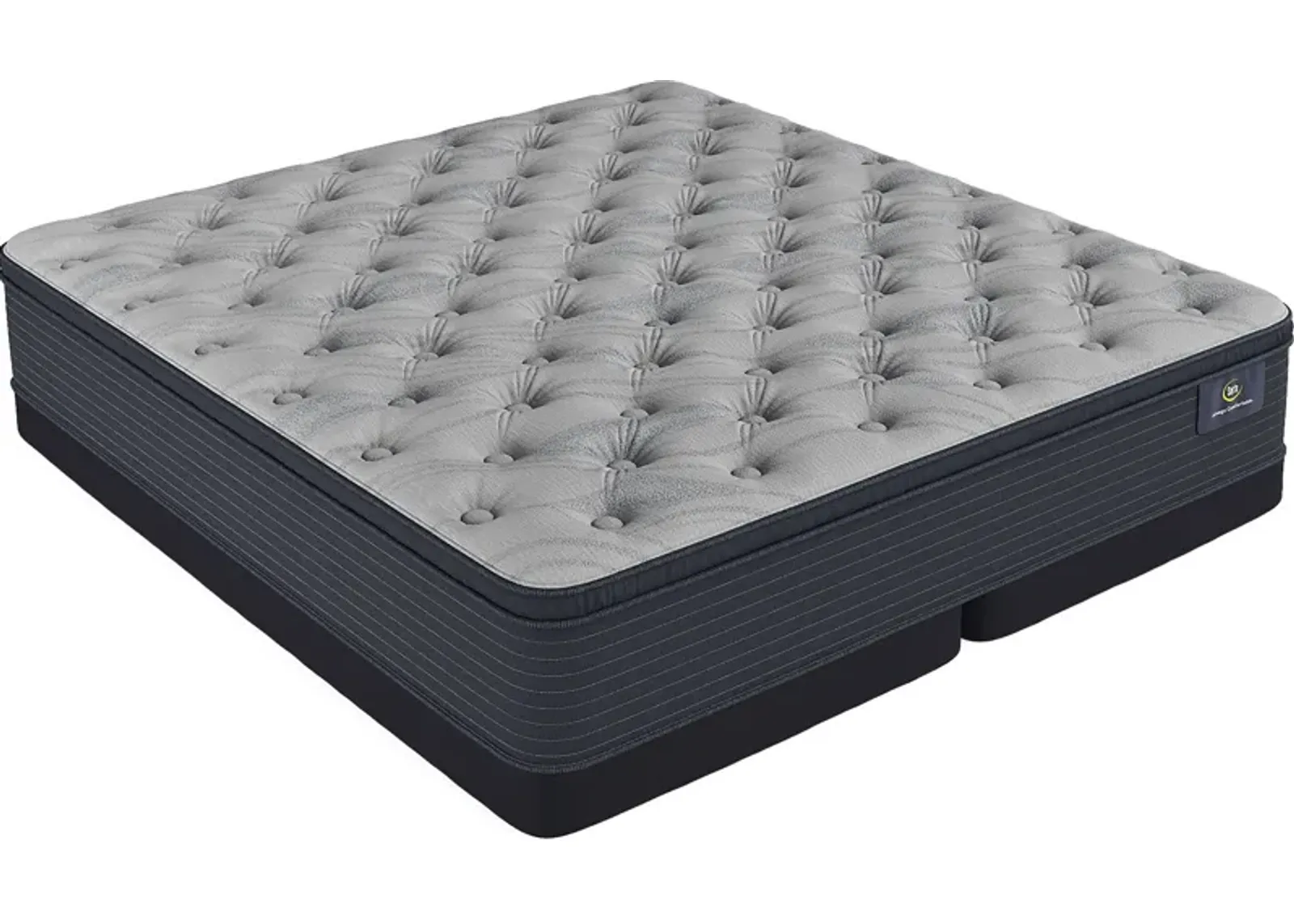 Serta Luxe Edition Adria Coast King Low Profile Mattress Set