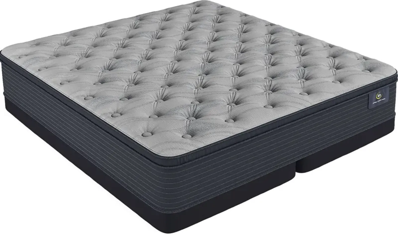 Serta Luxe Edition Adria Coast King Low Profile Mattress Set