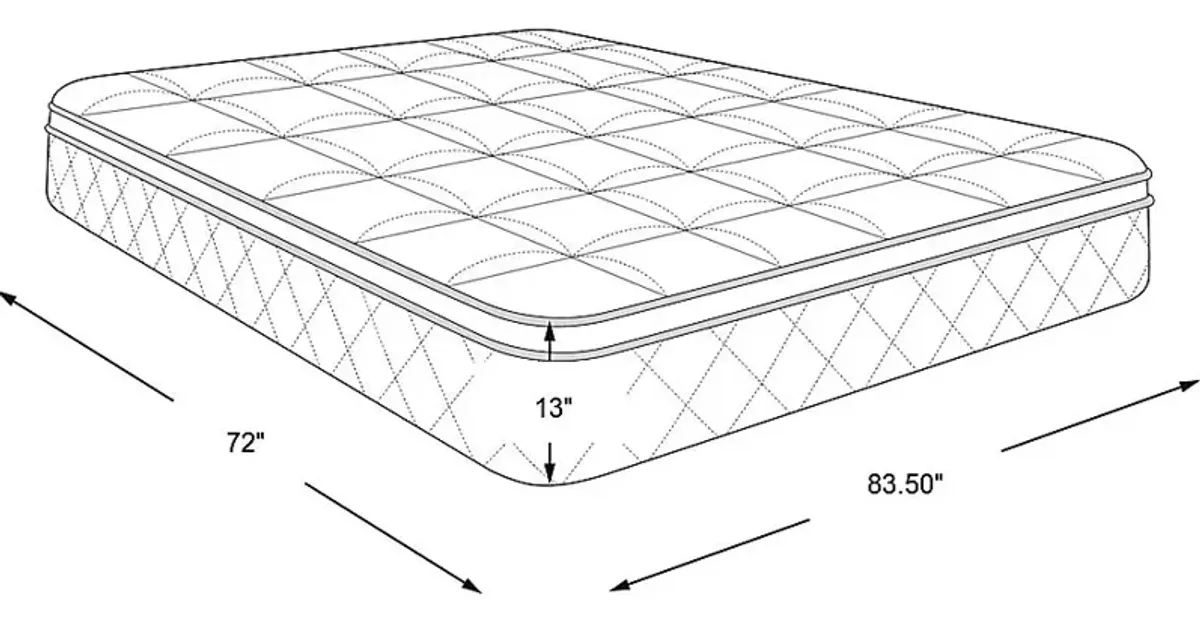 Beautyrest Select Broad Peak Medium Hybrid California King Mattress