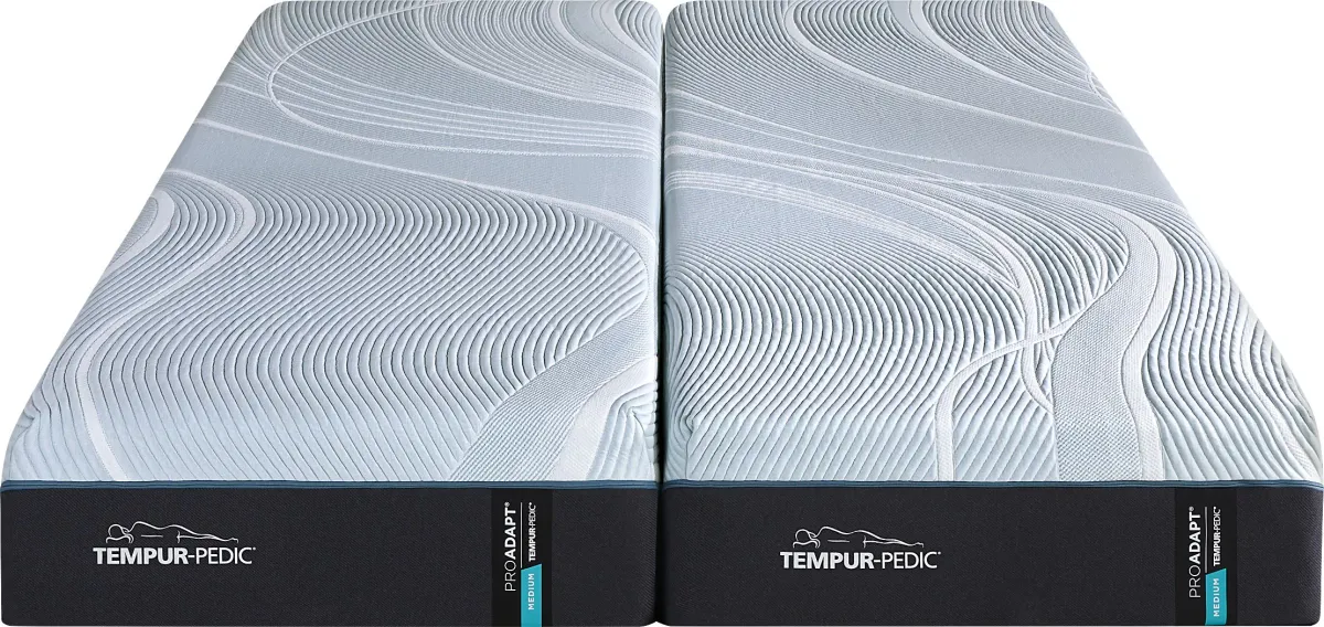 Tempur-Pedic ProAdapt 2.0 Medium Split California King Mattress Pair