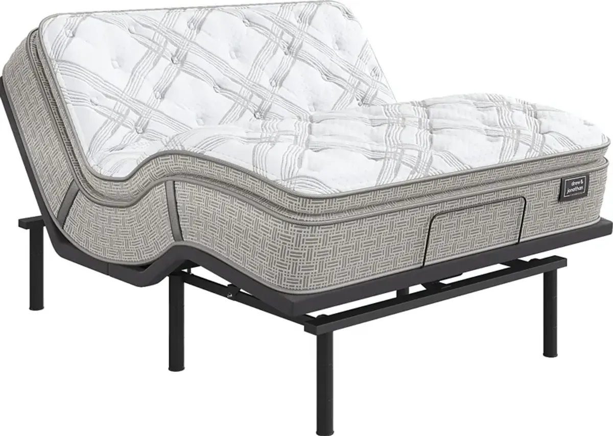 Drew & Jonathan Arada Canyon Queen Mattress with Baselogic Silver