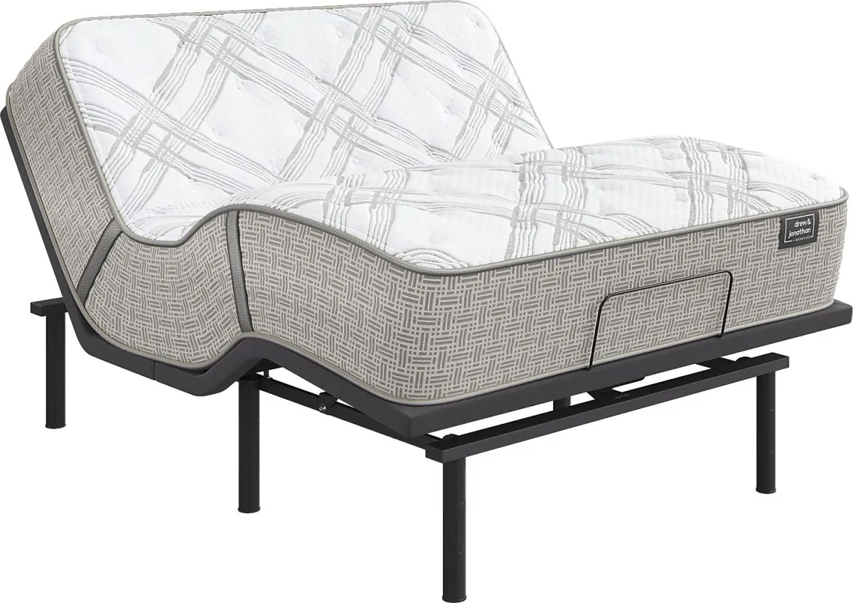 Drew & Jonathan Westwater Split King Mattress with Baselogic Silver
