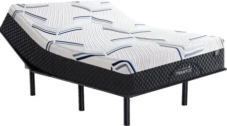 Therapedic Seville King Mattress with Head Up Only Base
