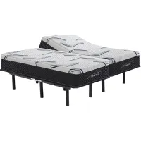 Therapedic Milford Split King Mattress with Head Up Only Base