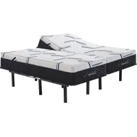 Therapedic Terra Split King Mattress with Head Up Only Base