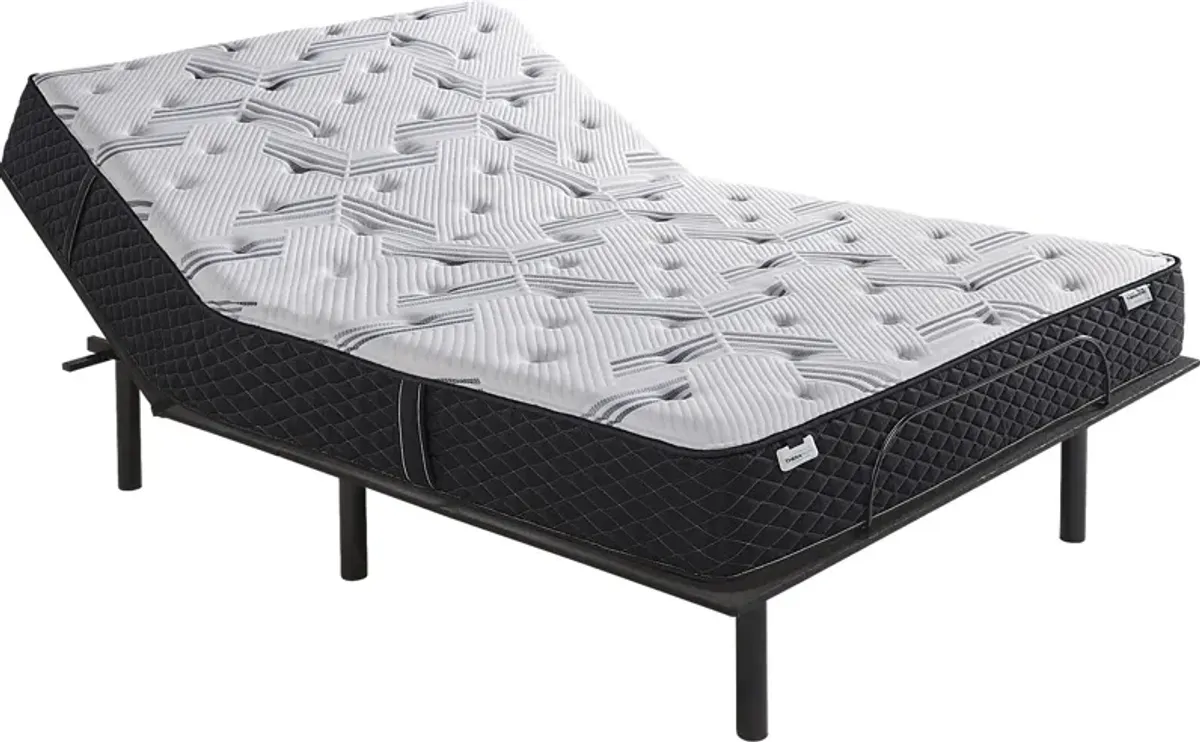 Therapedic Essence Queen Mattress with Head Up Only Base