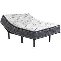 Therapedic Topaz Queen Mattress with Head Up Only Base