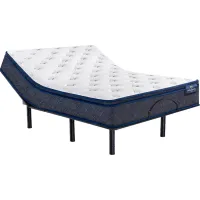 Serta Perfect Sleeper Arial Cove Queen Mattress with Head Up Only Base