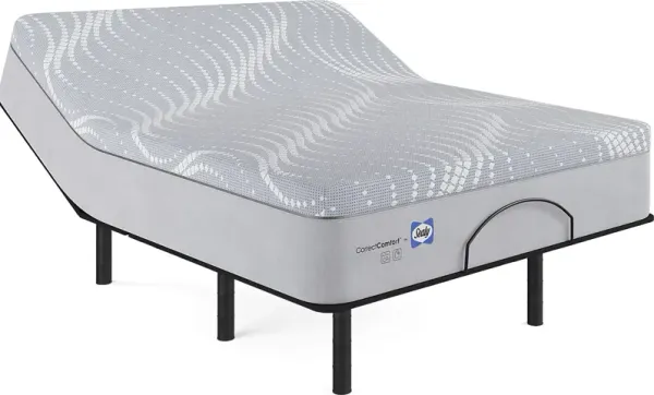 Sealy Correct Comfort Bradford Hill Queen Mattress with Head Up Only Base