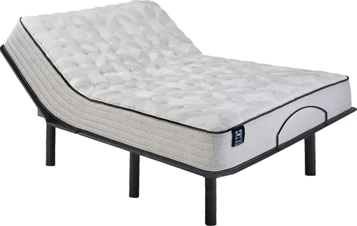 Sealy Posturepedic Beaufort Queen Mattress with Head Up Only Base