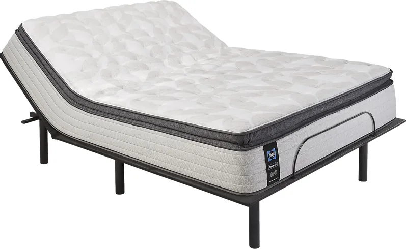 Sealy Posturepedic Greenhaven Queen Mattress with Head Up Only Base