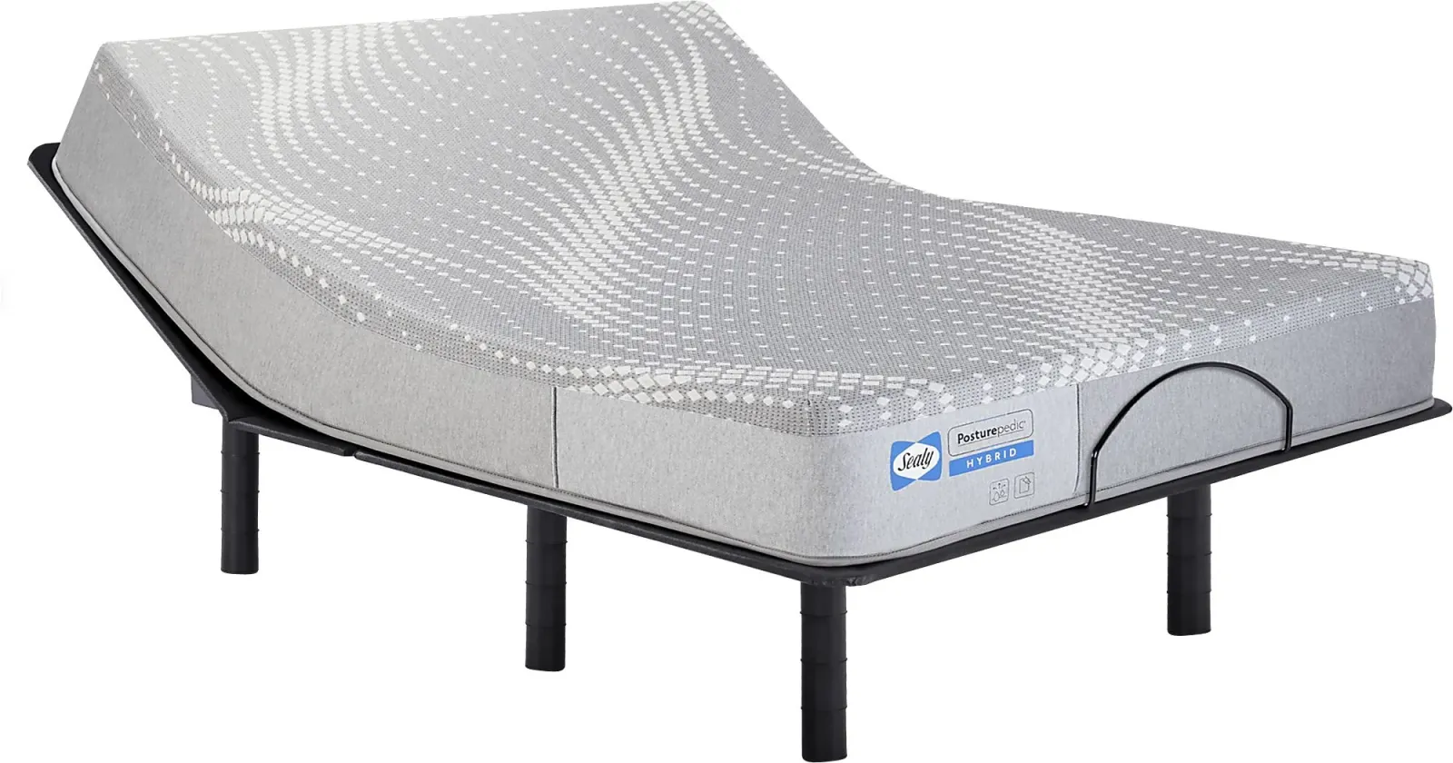 Sealy Posturepedic Elder Creek Queen Mattress with Head Up Only Base