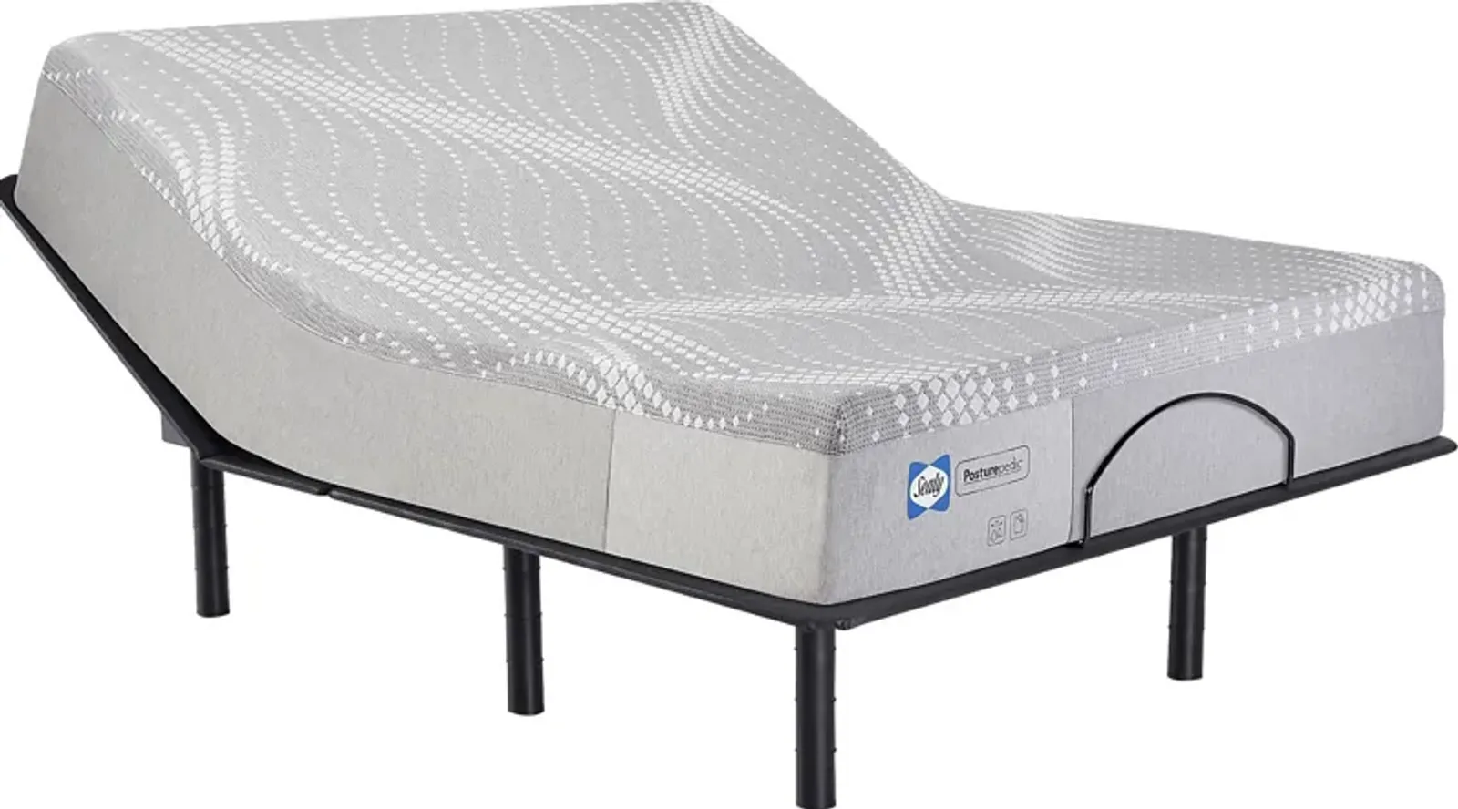 Sealy Posturepedic Cotinga Queen Mattress with Head Up Only Base