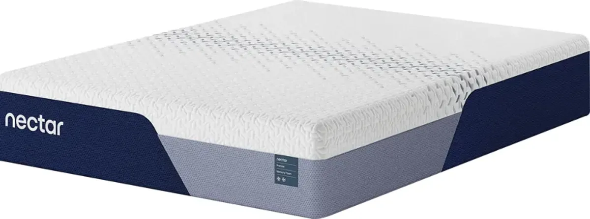 Nectar 5.1 Premier Queen Mattress with Head Up Only Base