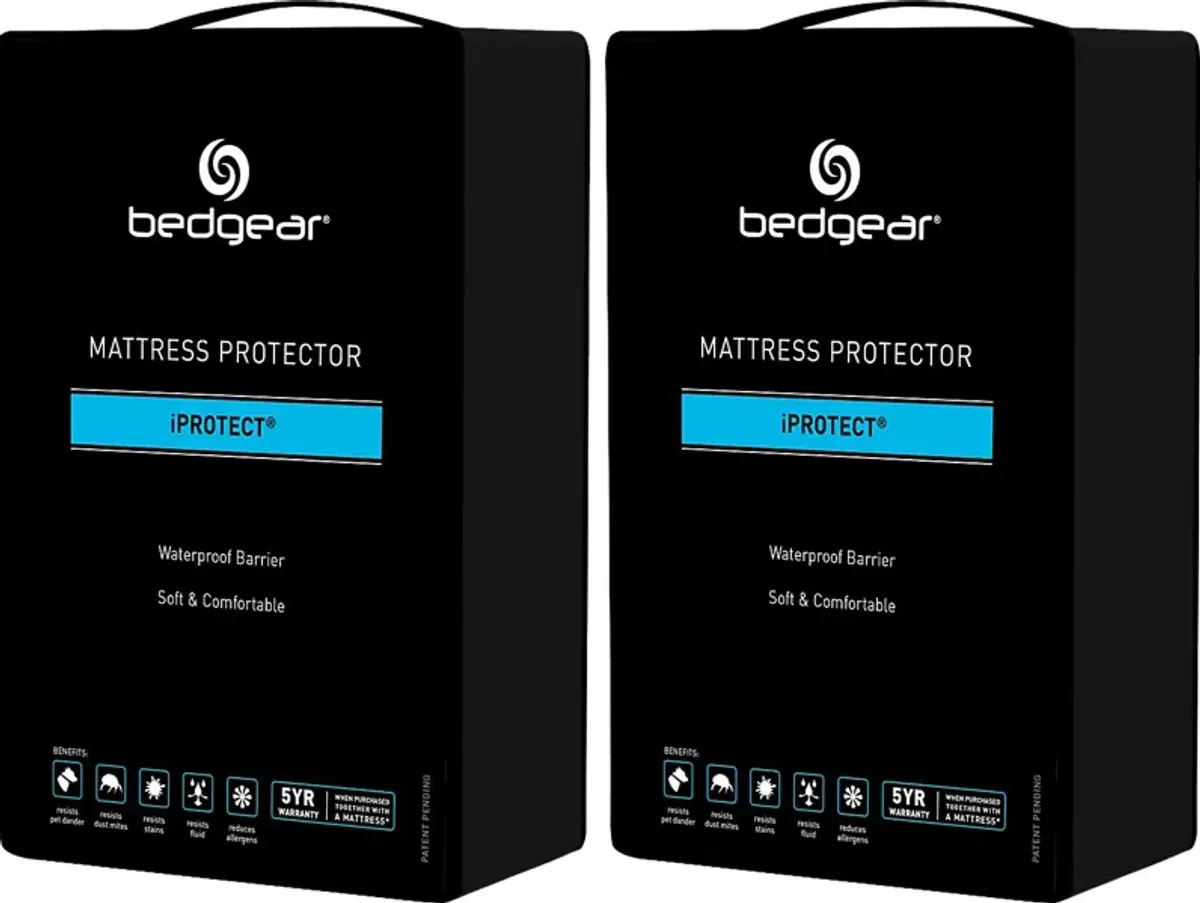 Bedgear iProtect Queen Mattress Protector Bundle