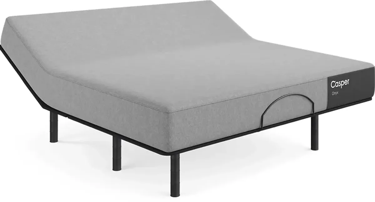 Casper Onyx 2.0 King Mattress with Head Up Only Base