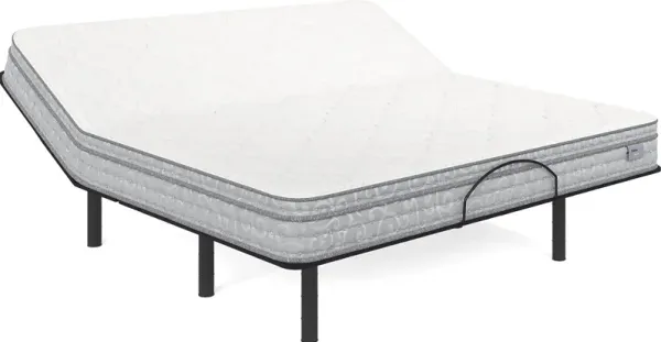 Therapedic Aurora King Mattress with Head Up Only Base