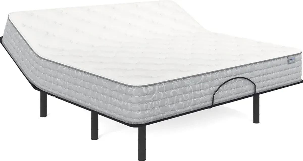 Therapedic Carrolton King Mattress with Head Up Only Base