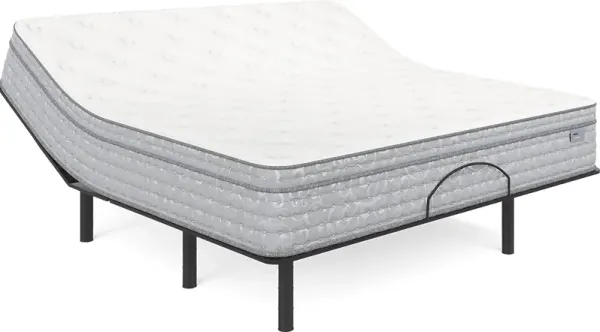 Therapedic Everdeen King Mattress with Head Up Only Base