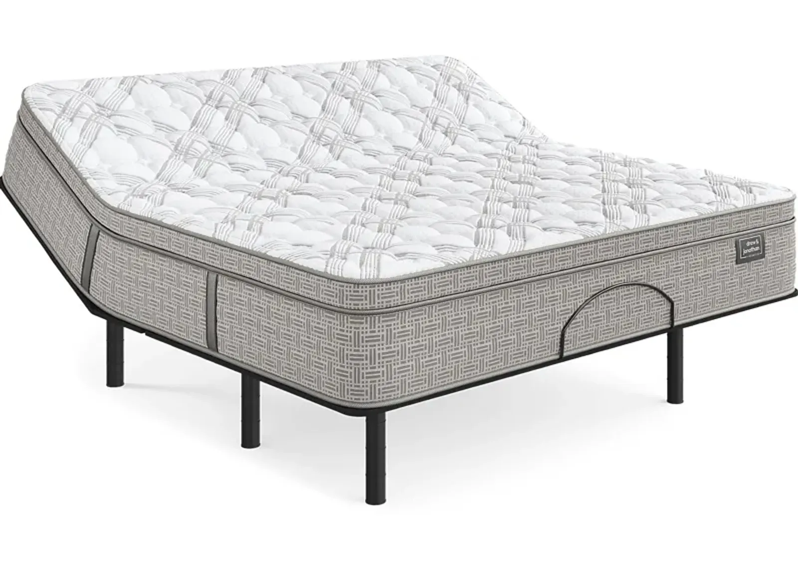 Drew & Jonathan Ruby Ranch King Mattress with Head Up Only Base