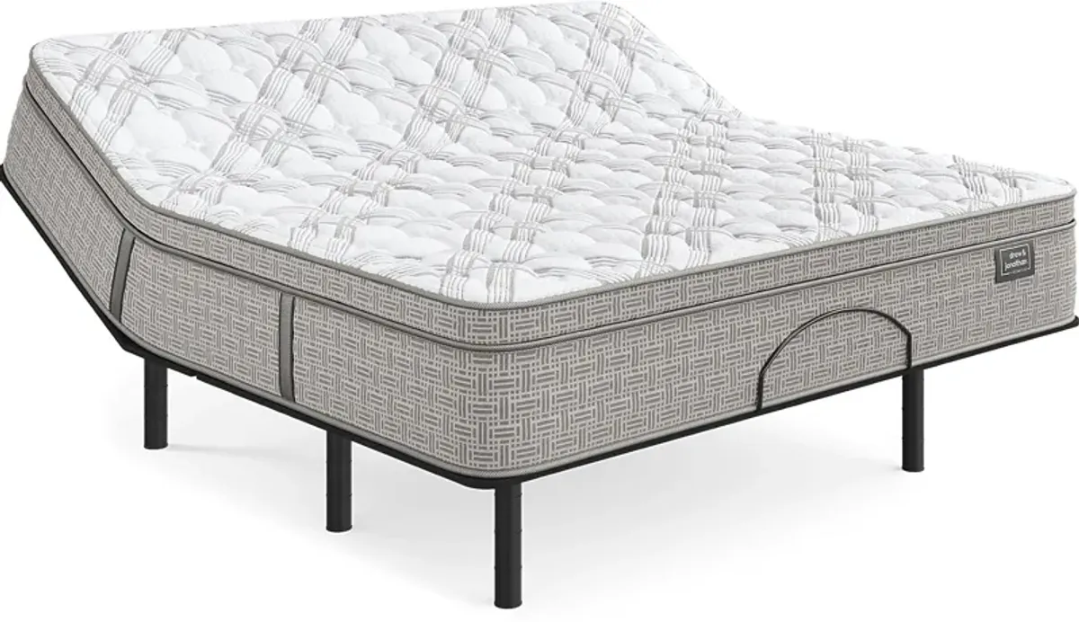 Drew & Jonathan Ruby Ranch King Mattress with Head Up Only Base