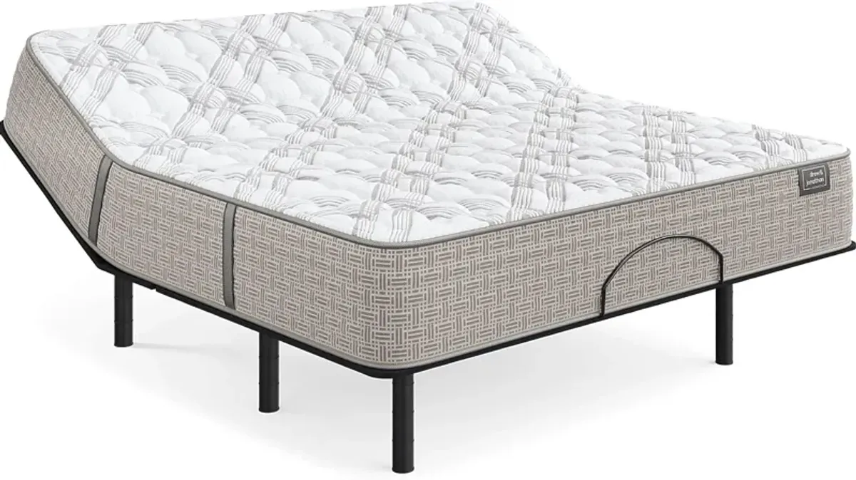 Drew & Jonathan Capertee King Mattress with Head Up Only Base