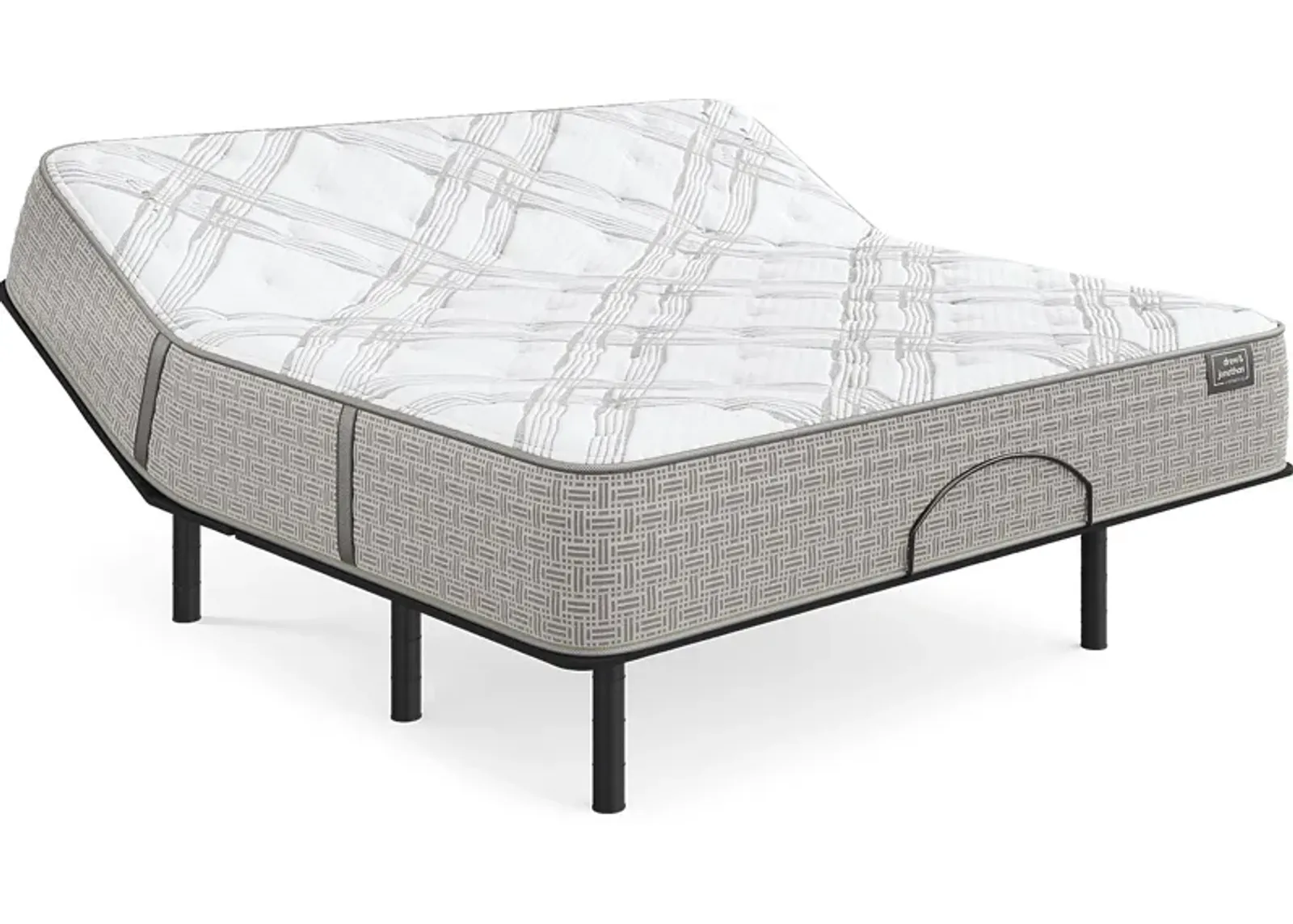 Drew & Jonathan Westwater King Mattress with Head Up Only Base