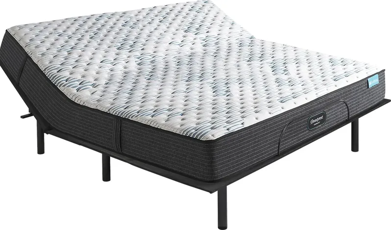 Beautyrest Harmony Oak Harbor King Mattress with Head Up Only Base