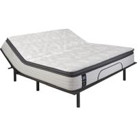 Sealy Posturepedic Greenhaven King Mattress with Head Up Only Base