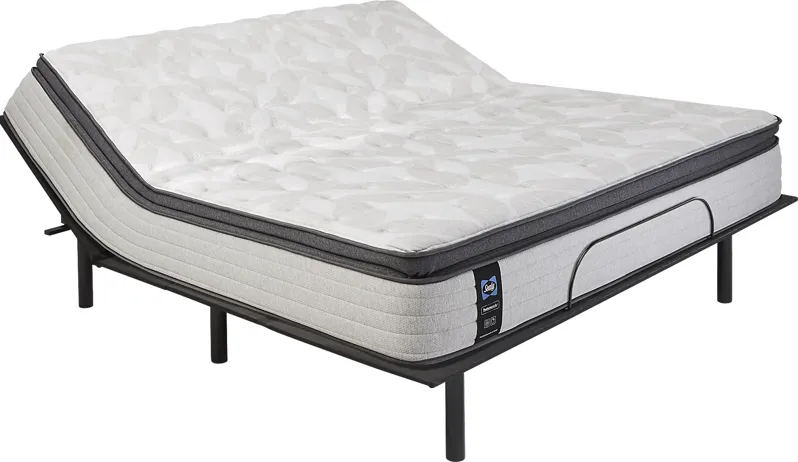 Sealy Posturepedic Greenhaven King Mattress with Head Up Only Base