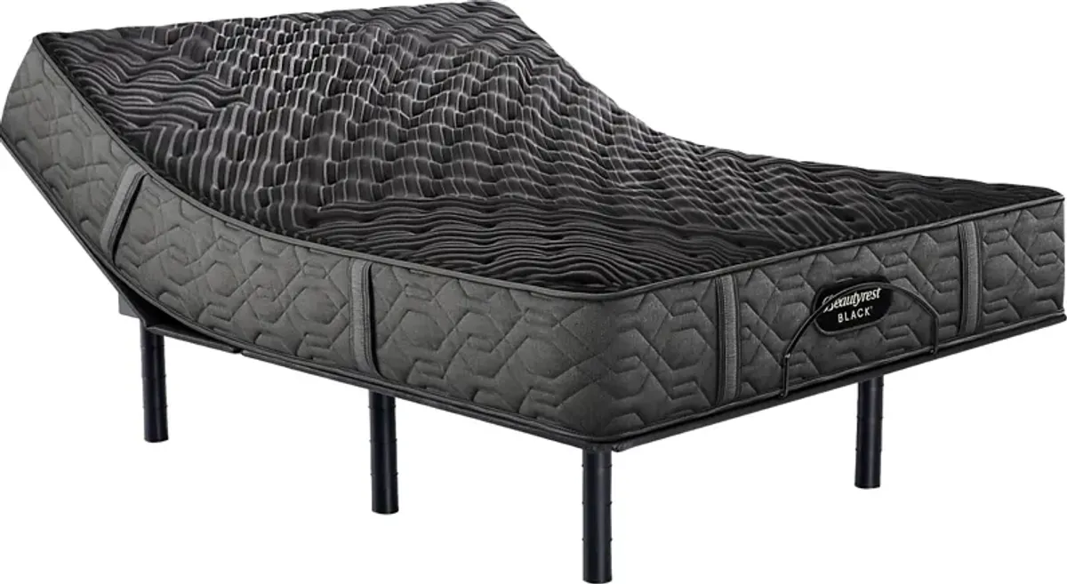 Beautyrest Black Series One Extra Firm King Mattress Set with Head Up Only Base