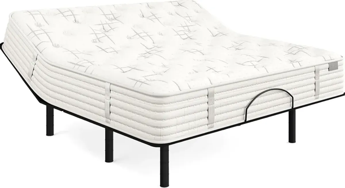 Aireloom Marin King Mattress Set with Head Up Only Base