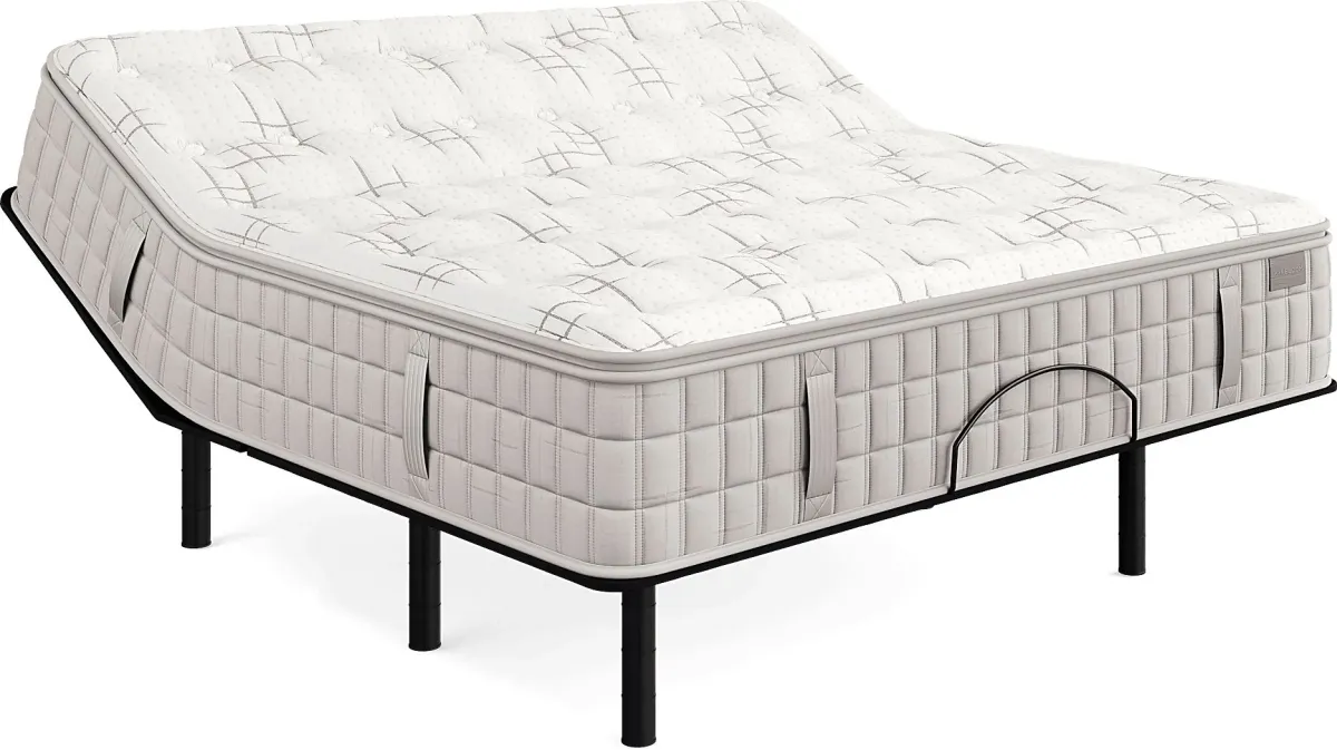Aireloom Spanish Bay King Mattress Set with Head Up Only Base