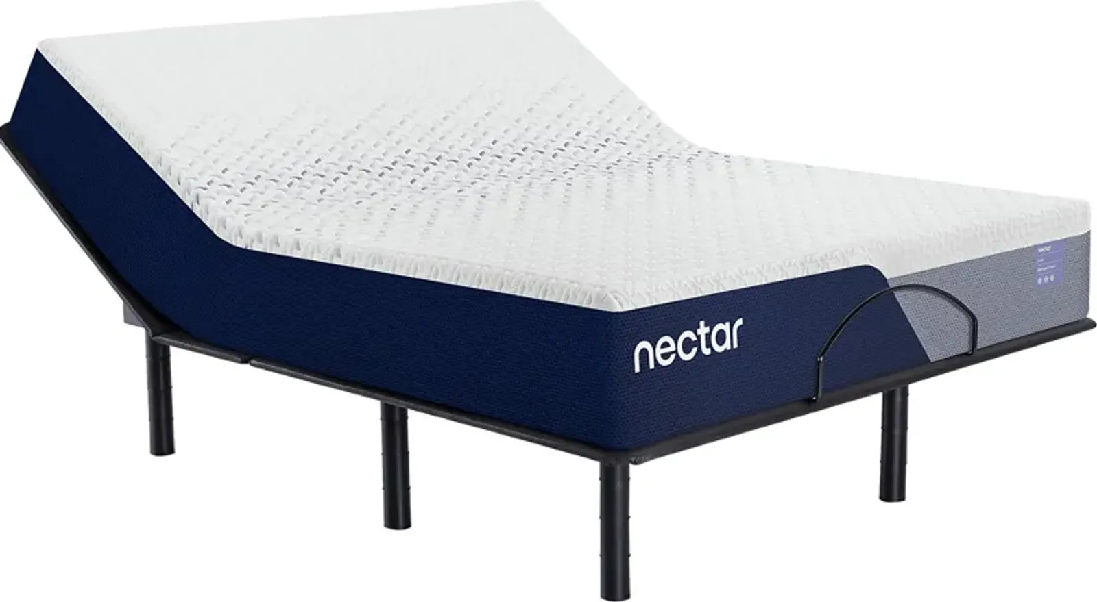 Nectar 5.1 Premier King Mattress with Head Up Only Base